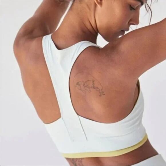 Free People Movement Palm Springs Sports Bra Women's Blue Size X-Small NWT - Picture 2 of 8